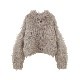 CLANE / ����� SHAGGY SHORT KNIT CARDIGAN
