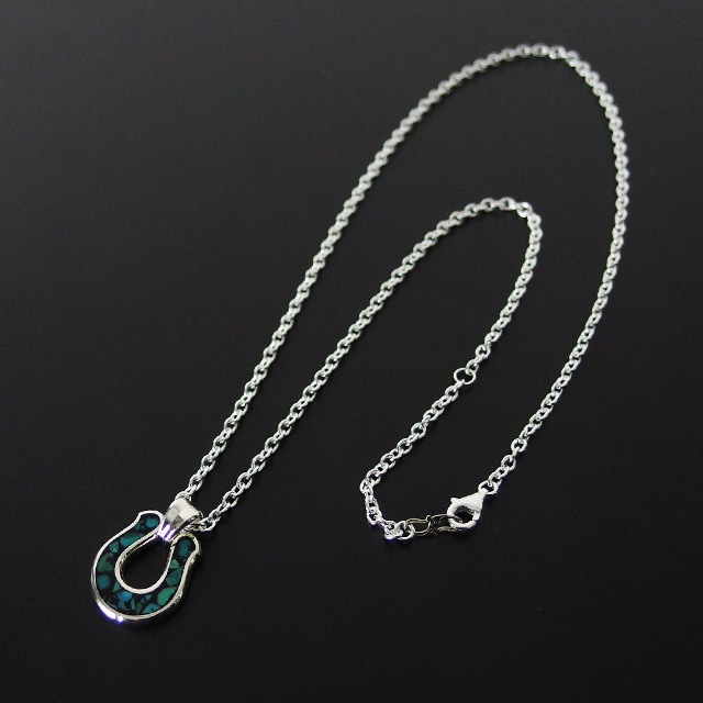 ����ѥ������֥����� Horseshoe Inlay Necklace