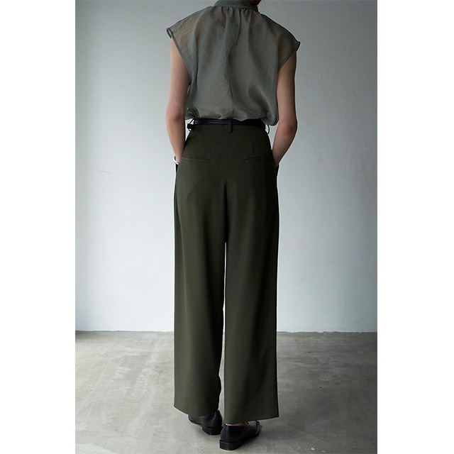 CLANE / ����� BASIC TUCK PANTS