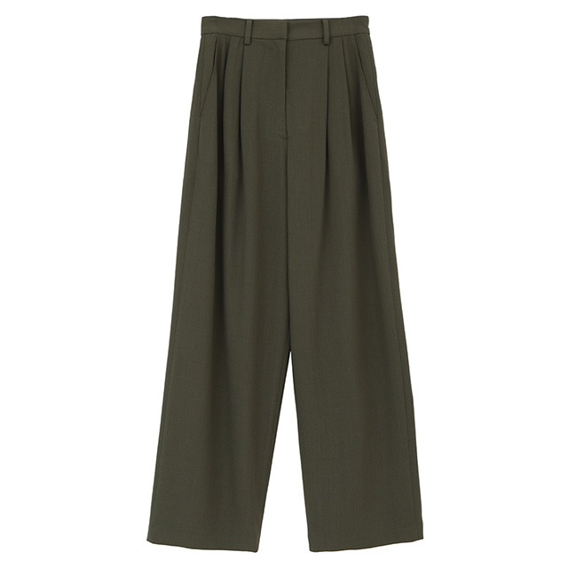 CLANE / ����� BASIC TUCK PANTS