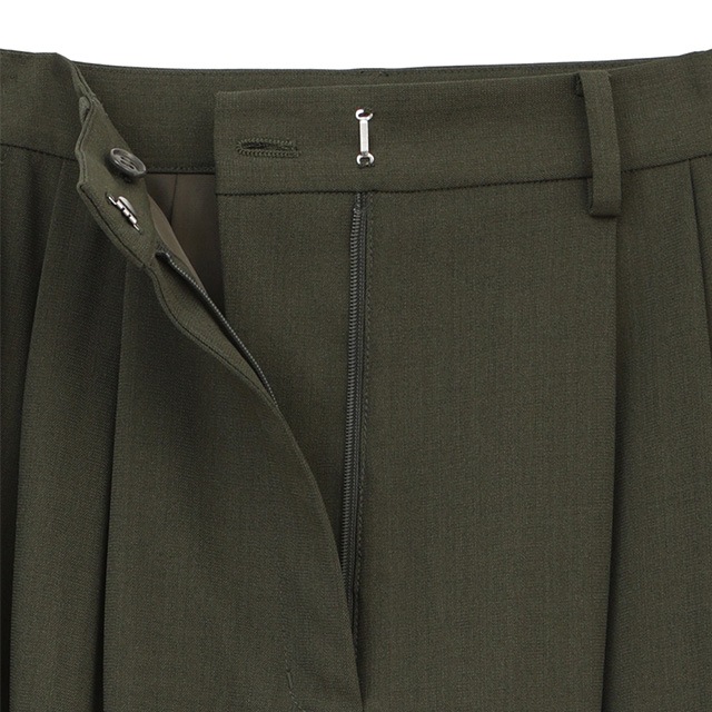 CLANE / ����� BASIC TUCK PANTS