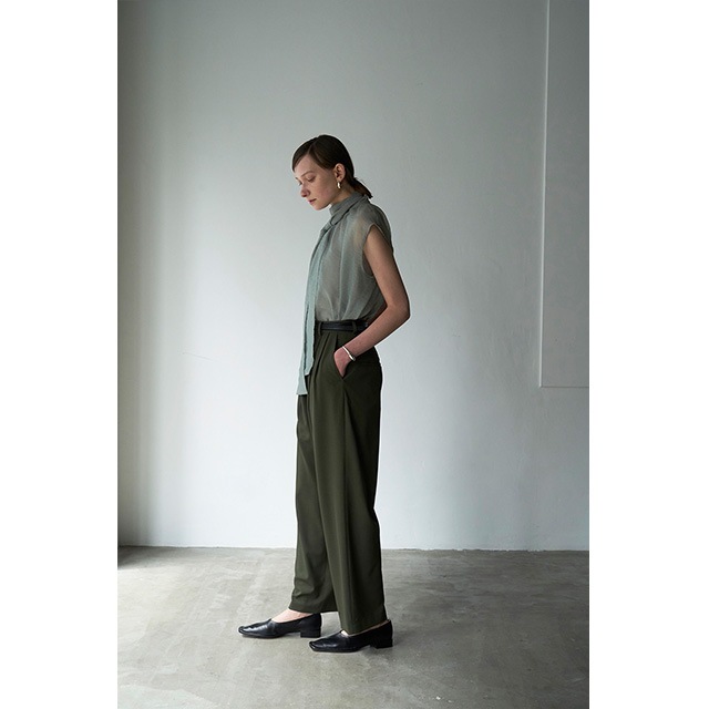 CLANE / ����� BASIC TUCK PANTS