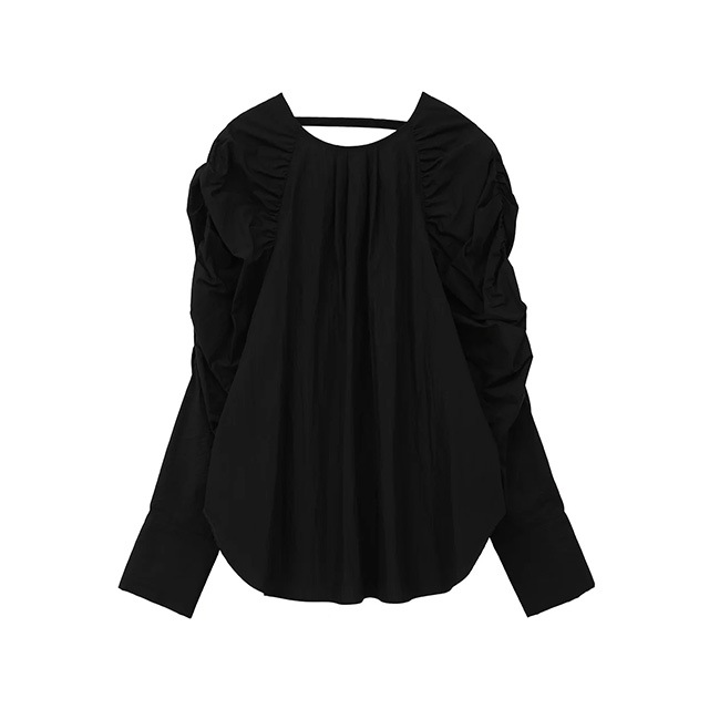 MANOF / ޥΥ MUTTON SLEEVE BLOUSE
