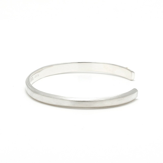 ����ѥ������֥����� Horseshoe Charm Bangle Silver K18YG