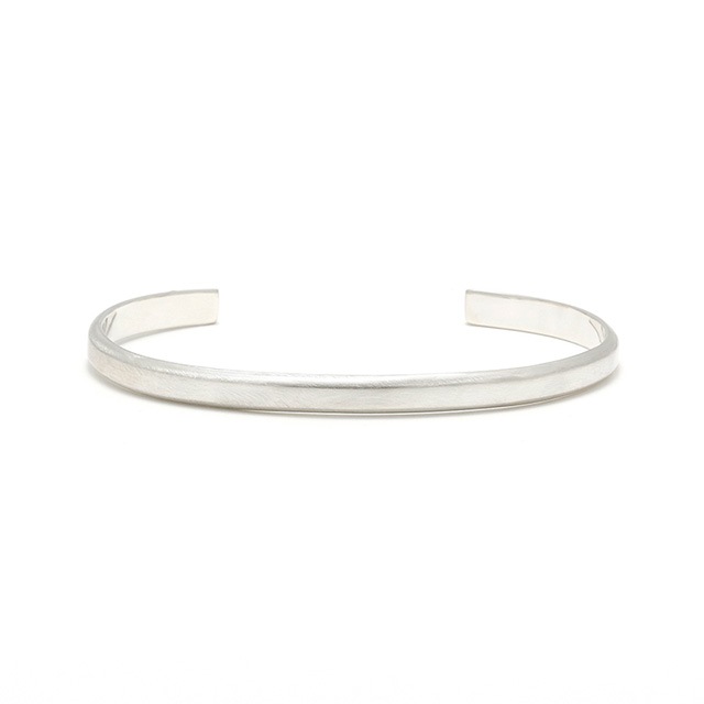 ����ѥ������֥����� Horseshoe Charm Bangle Silver K18YG