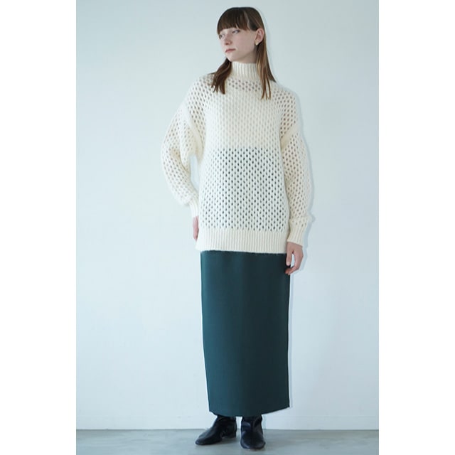 CLANE / ����� DOT MESH MOHAIR OVER KNIT TOPS