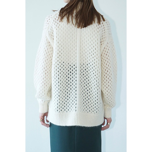 CLANE / ����� DOT MESH MOHAIR OVER KNIT TOPS
