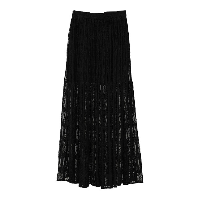 CLANE / ����� 2WAY LACE LAYERED SKIRT