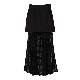 CLANE / ����� 2WAY LACE LAYERED SKIRT