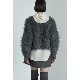CLANE / ����� SHAGGY SHORT KNIT CARDIGAN