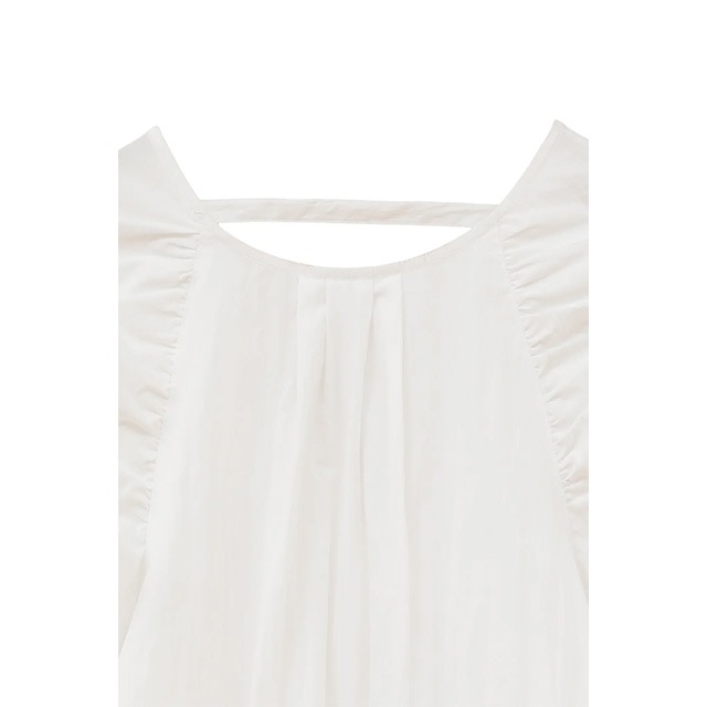 MANOF / ޥΥ MUTTON SLEEVE BLOUSE