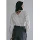 MANOF / ޥΥ MUTTON SLEEVE BLOUSE