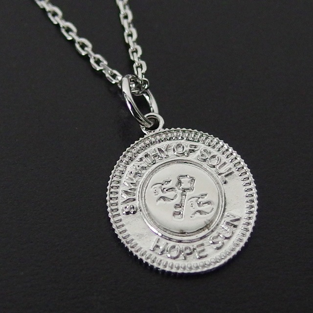 ����ѥ������֥����� Medium Hope Sun Coin Necklace Set - Silver