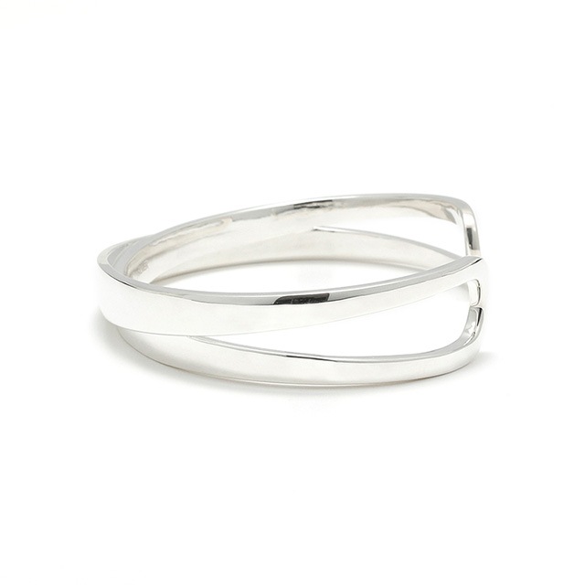 ����ѥ������֥����� Infinity Bangle Silver