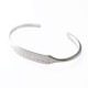 ����ѥ������֥����� ID Bangle Silver GOOD LUCK