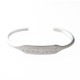����ѥ������֥����� ID Bangle Silver GOOD LUCK