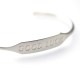 ����ѥ������֥����� ID Bangle Silver GOOD LUCK
