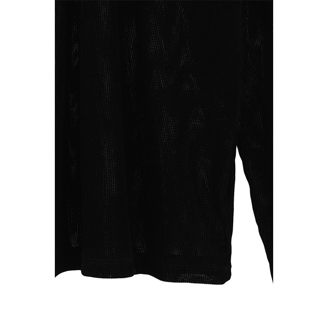 MANOF / ޥΥ TULLE FLOCKED STRIPE TOPS