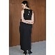 CLANE / ����� BACK SLASH COCOON ONEPIECE
