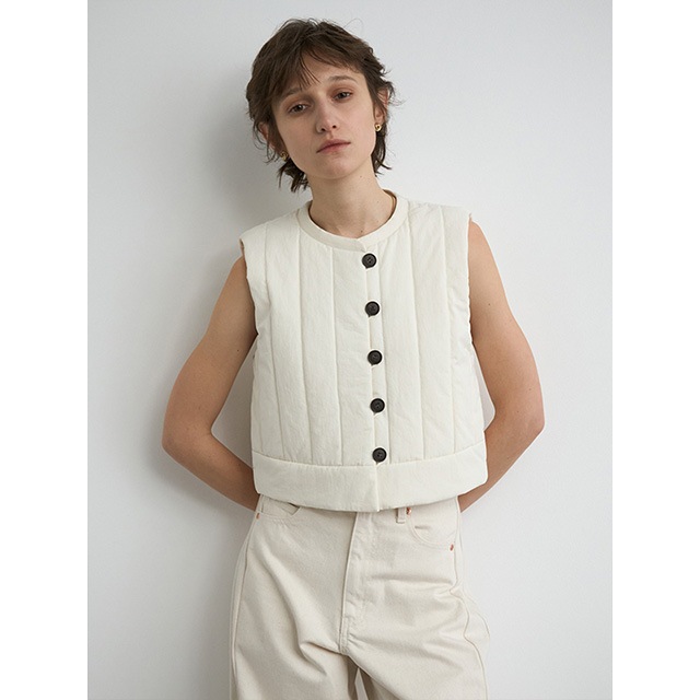 CREDONA / ����ɥ� COTTON PADDED VEST JACKET