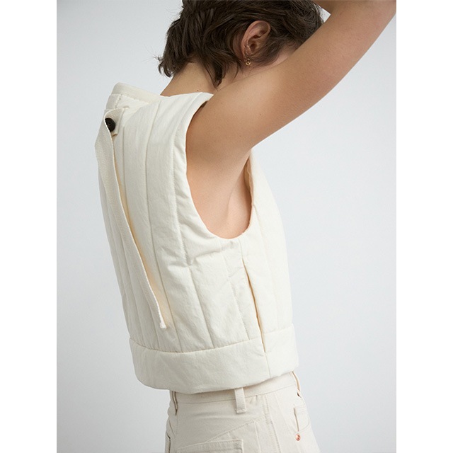 CREDONA / ����ɥ� COTTON PADDED VEST JACKET