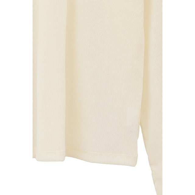 MANOF / ޥΥ TULLE FLOCKED STRIPE TOPS