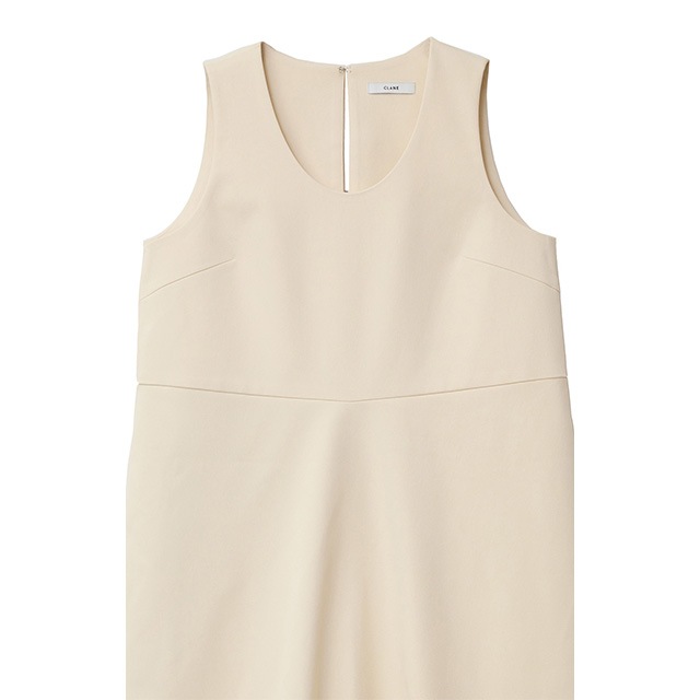 CLANE / ����� BACK SLASH COCOON ONEPIECE