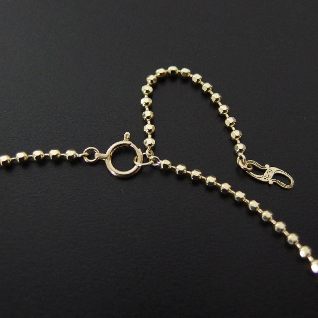 ����ѥ������֥����� K18Yellow Gold 2.0 Cut Ball Chain