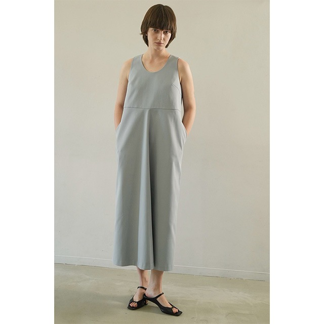 CLANE / ����� BACK SLASH COCOON ONEPIECE