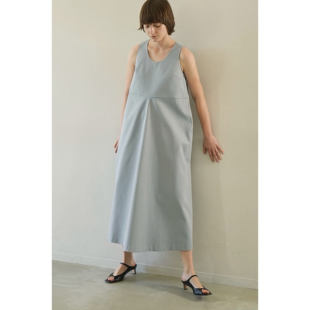 CLANE / ����� BACK SLASH COCOON ONEPIECE