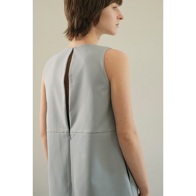 CLANE / ����� BACK SLASH COCOON ONEPIECE