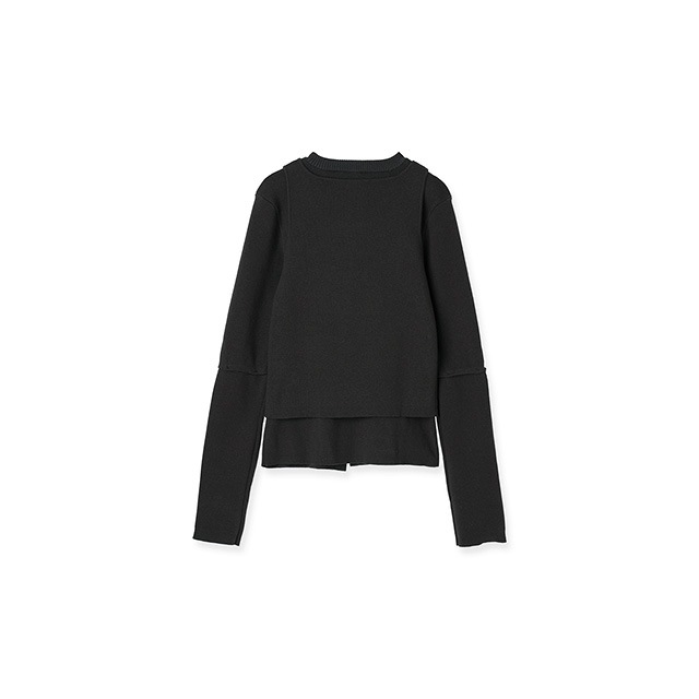 CREDONA / ɥ COTTON SILK MULTI KNIT TOPS