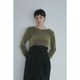 MANOF / �ޥΥ� TULLE FLOCKED STRIPE TOPS