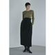 MANOF / �ޥΥ� TULLE FLOCKED STRIPE TOPS