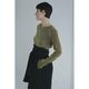 MANOF / �ޥΥ� TULLE FLOCKED STRIPE TOPS