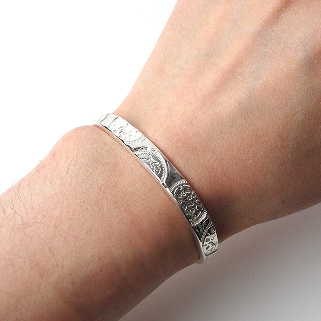 SYMPATHY OF SOUL B.C. Coin Stamp Bangle