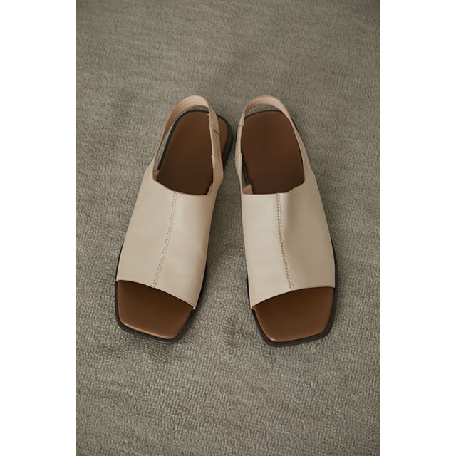 RIM.ARK / リムアーク Square toe covered sandal｜アーストライブ