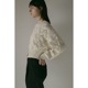 MANOF / ޥΥ CROCHET ZIP KNIT TOPS