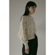 MANOF / ޥΥ CROCHET ZIP KNIT TOPS