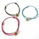 ����ѥ������֥����� Classic Coin Button Cord Bracelet
