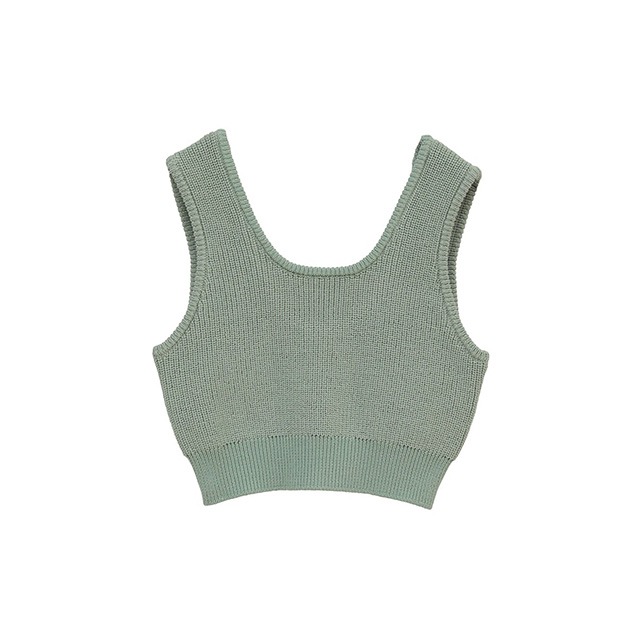 CLANE / ����� BUSTIER SET KNIT CARDIGAN