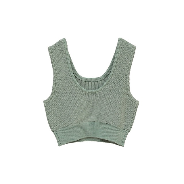 CLANE / ����� BUSTIER SET KNIT CARDIGAN