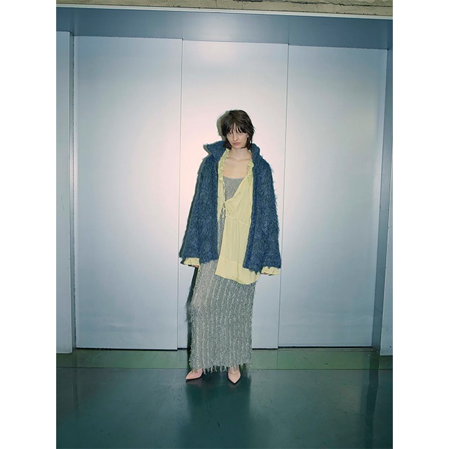 NOUNLESS / �ʥ���쥹 BRIGHT LOOP FRINGE CAMI DRESS