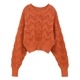 MANOF / ޥΥ CROCHET ZIP KNIT TOPS