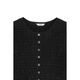 CLANE / ����� SHIRRING HALF SLEEVE BLOUSE