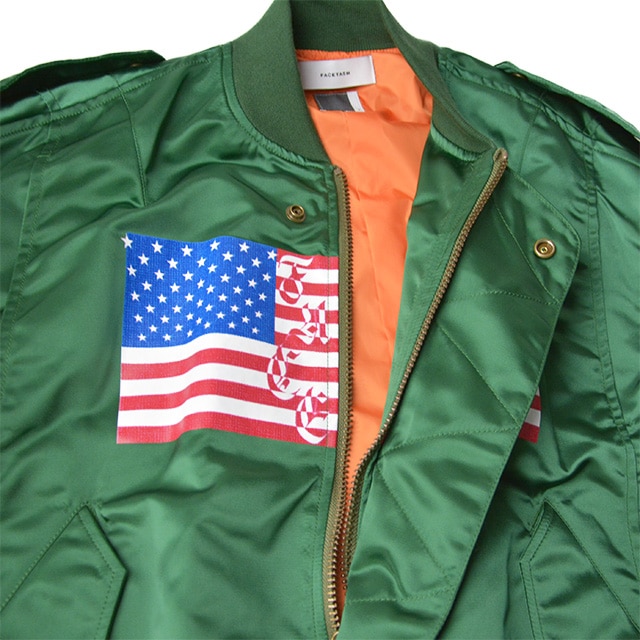FACETASM ファセッタズム AMERICAN FLAG MA-1｜アーストライブ