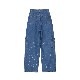 NOUNLESS / �ʥ���쥹 DENIM DISCHARGE PRINTHING CARGO PANTS
