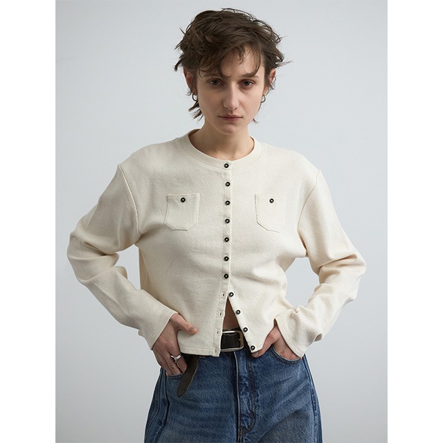 CREDONA / ����ɥ� CENTRAL THERMAL CARDIGAN