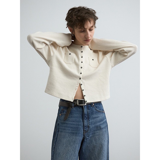 CREDONA / ����ɥ� CENTRAL THERMAL CARDIGAN