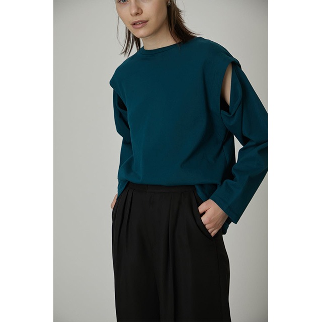 RIM.ARK / ��ॢ����  Open shoulder cut tops